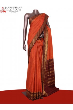 Pure Mysore Crepe Silk Saree