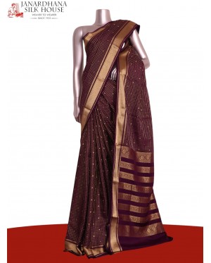 Pure Mysore Crepe Silk Saree..