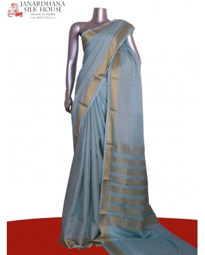 Pure Mysore Crepe Silk Saree..