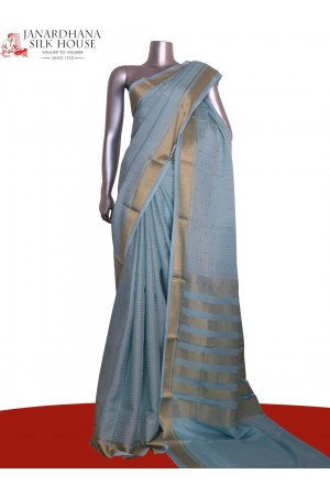 Pure Mysore Crepe Silk Saree
