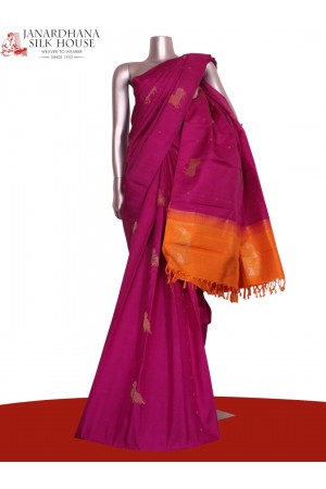 Pure Handloom Kanjeevaram Silk Saree