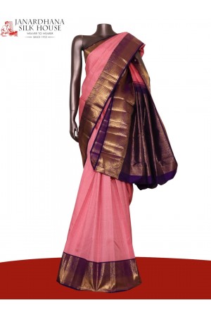 Pure Handloom Kanjeevaram Silk Saree