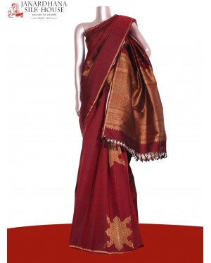 Pure Handloom Kanjeevaram Silk..