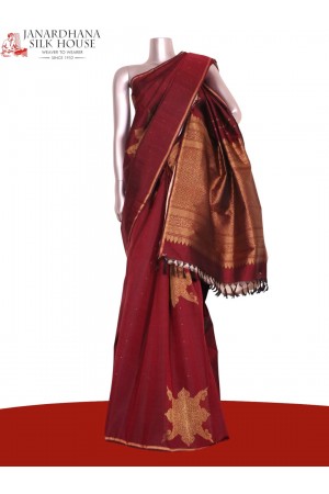 Pure Handloom Kanjeevaram Silk Saree