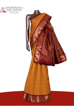 Pure Handloom Kanjeevaram Silk Saree