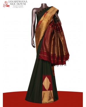 Pure Handloom Kanjeevaram Silk..