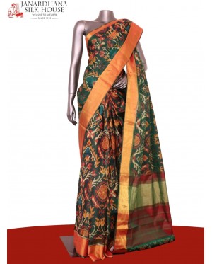 Pure Handloom Patola Ikat Silk..