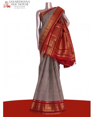 Pure Handloom Kanjeevaram Silk..