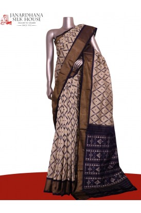 Pure Handloom Patola Ikat Silk Saree