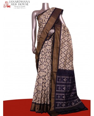 Pure Handloom Patola Ikat Silk..