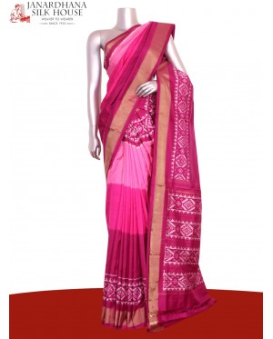 Pure Handloom Patola Ikat Silk..