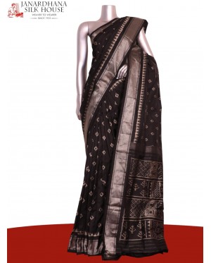 Pure Handloom Patola Ikat Silk..