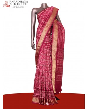 Pure Handloom Patola Ikat Silk..