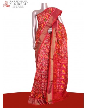 Pure Handloom Patola Ikat Silk..