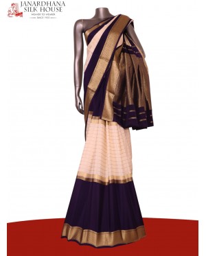 Pure Mysore Crepe Silk Saree..