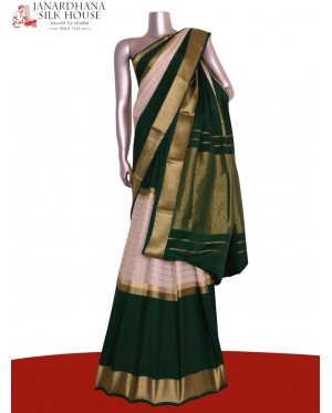 Pure Mysore Crepe Silk Saree..
