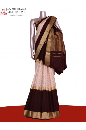Pure Mysore Crepe Silk Saree