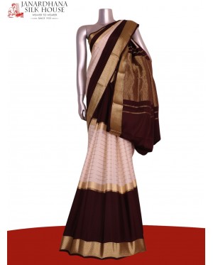 Pure Mysore Crepe Silk Saree..