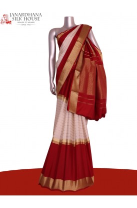 Pure Mysore Crepe Silk Saree..