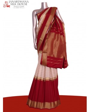 Pure Mysore Crepe Silk Saree..