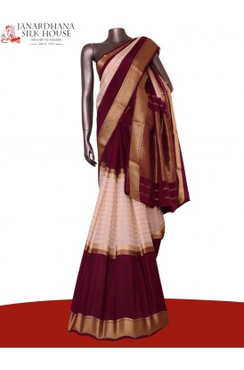 Pure Mysore Crepe Silk Saree..