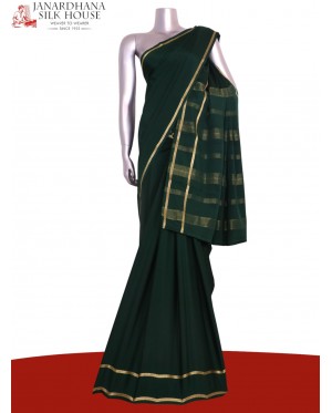 Pure Mysore Crepe Silk Saree..
