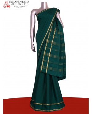 Pure Mysore Crepe Silk Saree..