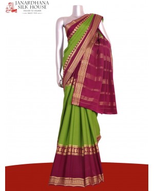Pure Mysore Crepe Silk Saree..