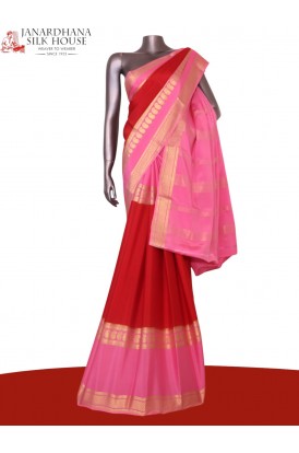 Pure Mysore Crepe Silk Saree