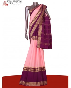Pure Mysore Crepe Silk Saree..