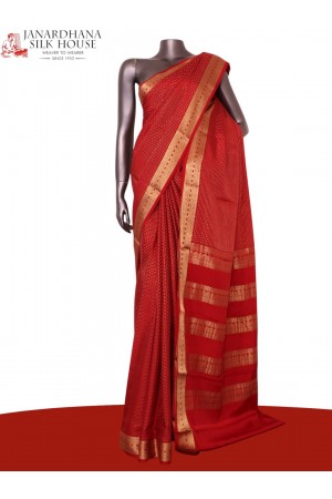 Pure Mysore Crepe Silk Saree Pure Mysore Crepe Silk Saree