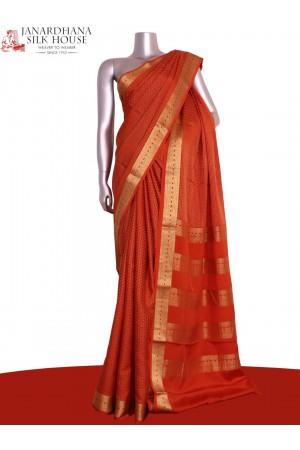 Pure Mysore Crepe Silk Saree Pure Mysore Crepe Silk Saree