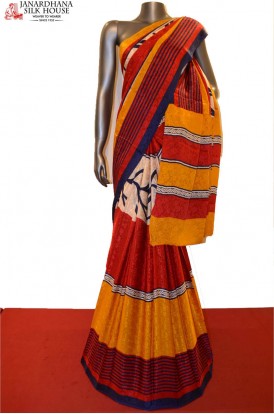 Exclusive Pure Printed Crepe Silk Saree