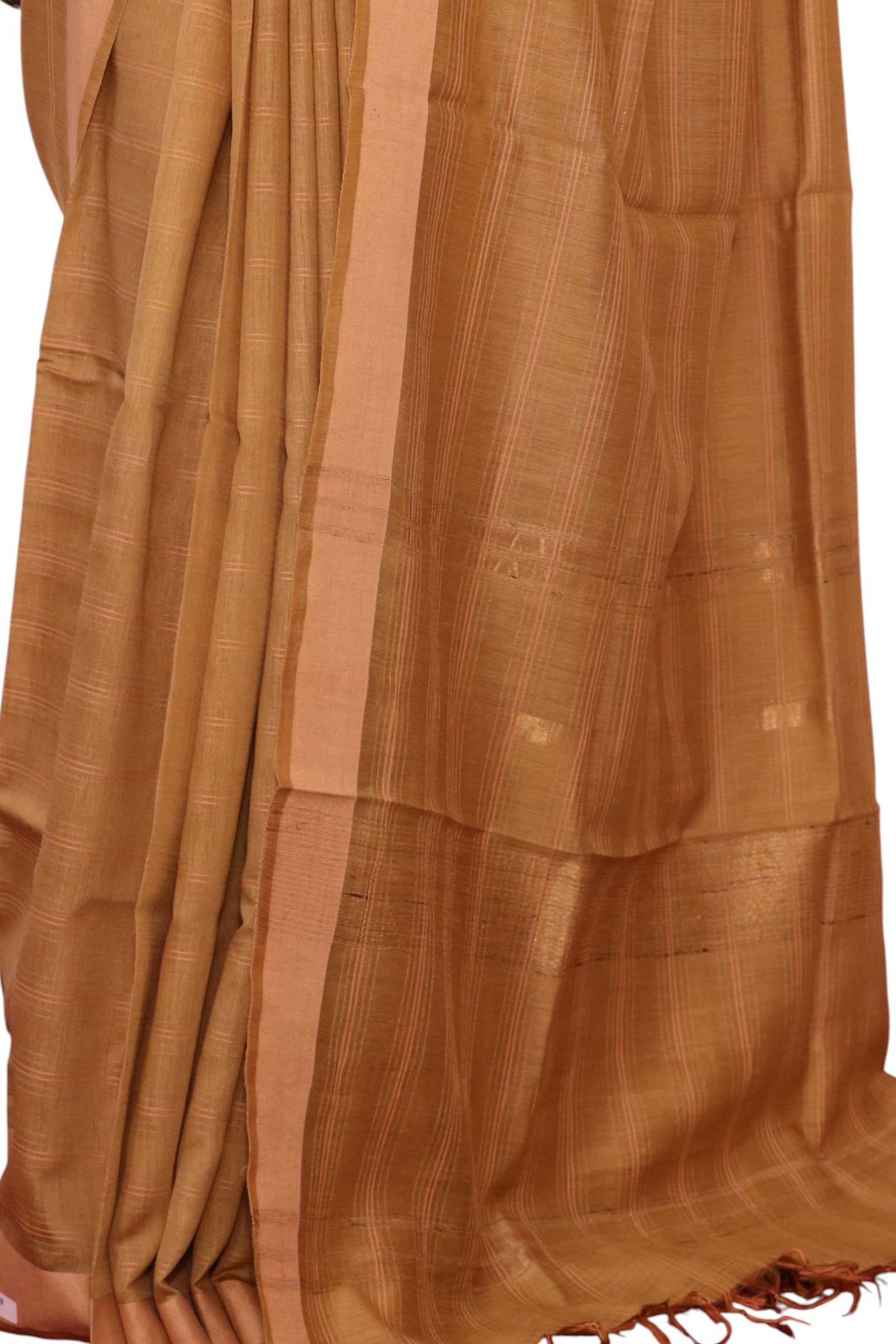 Handloom Pure Tussar Silk Saree AL200403