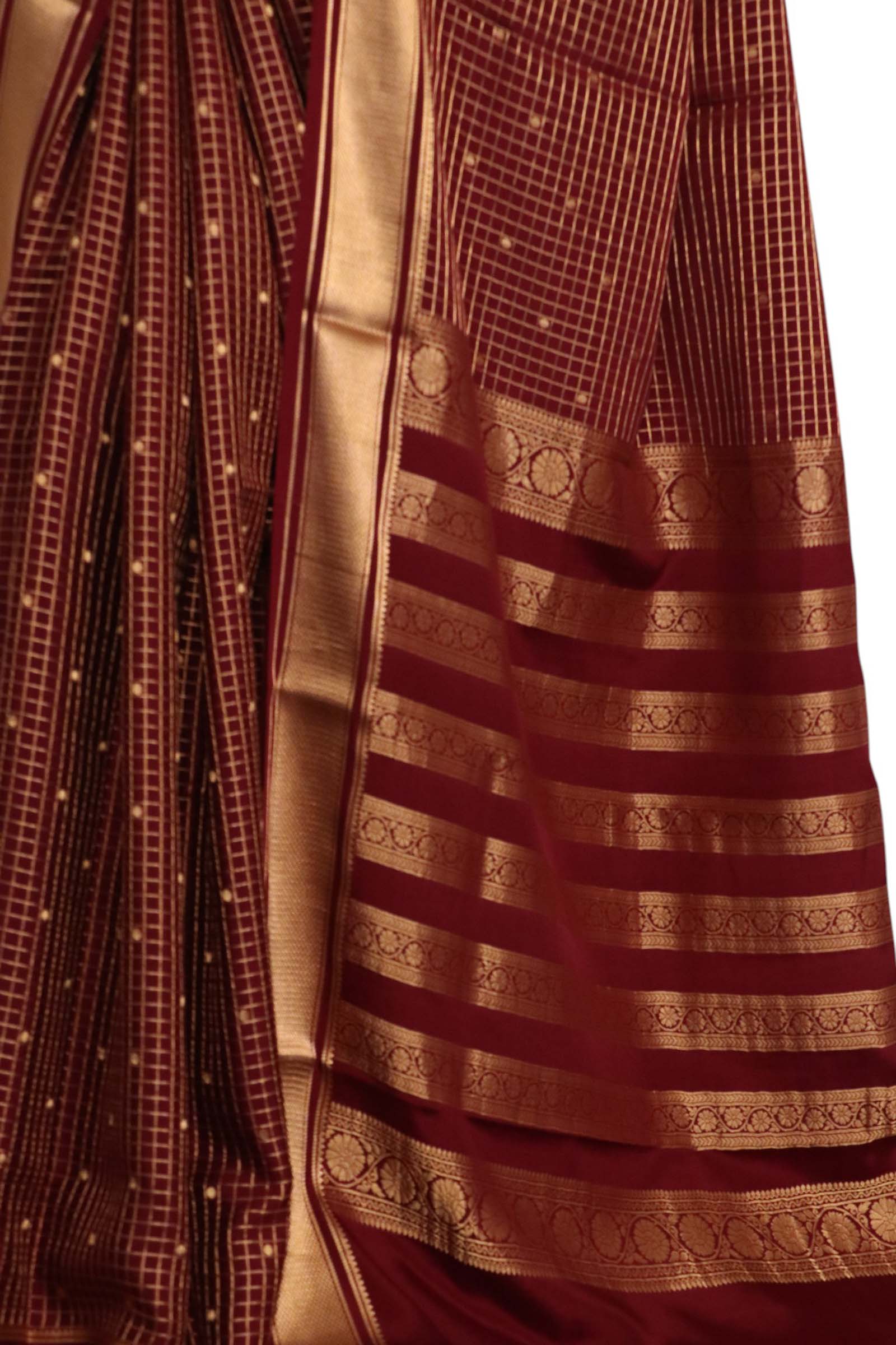 Pure Mysore Crepe Silk Saree AL211370 Pure Mysore Crepe Silk Saree AL211370