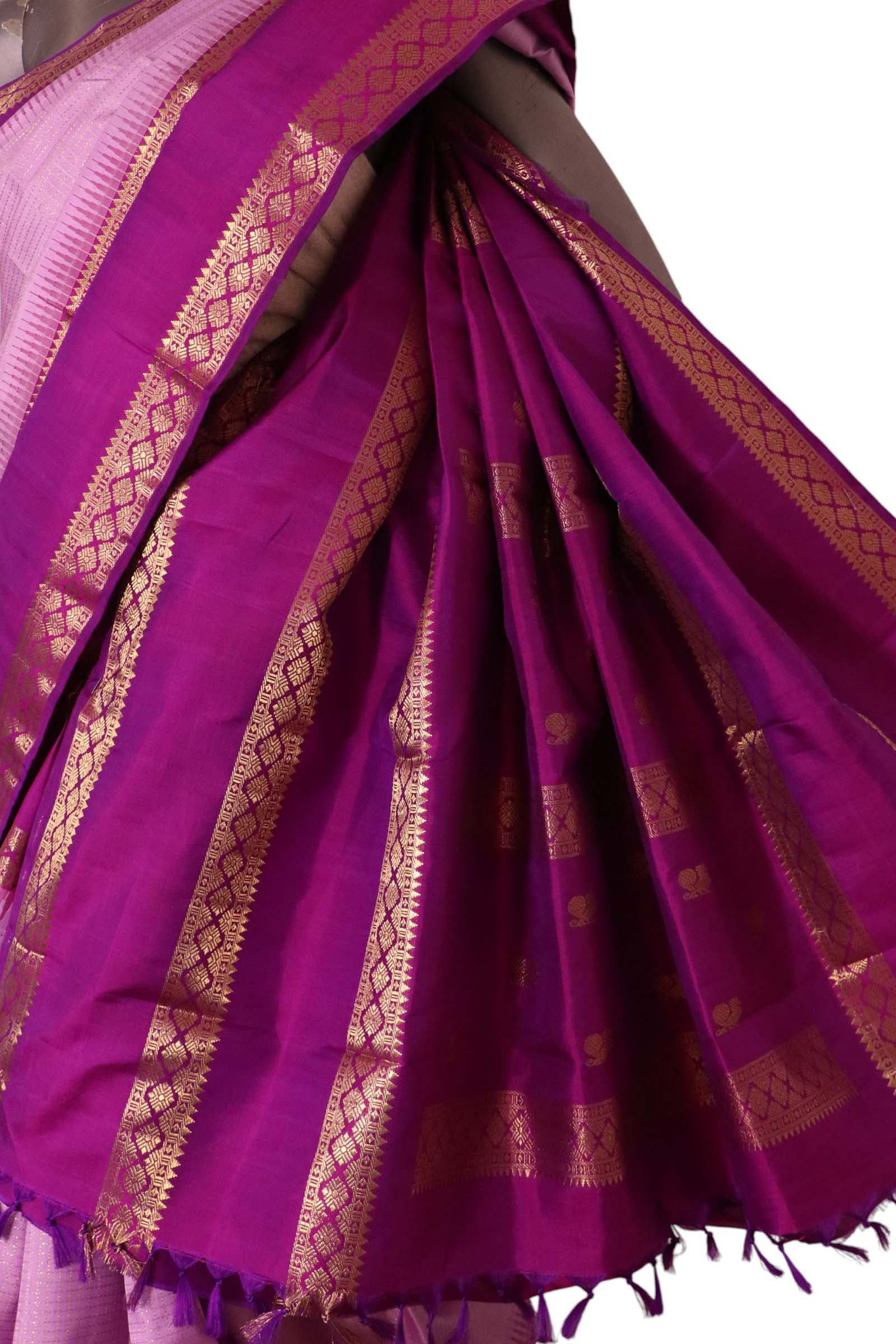 Pure Handloom Kanjeevaram Silk Saree AL211491 Pure Handloom Kanjeevaram Silk Saree AL211491