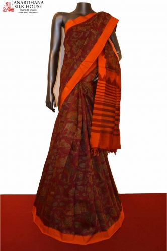 Exclusive Party Wear Pure Tussar Silk Saree