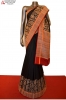 Exclsuive Black Thread Weave Handloom Banarasi Silk Saree