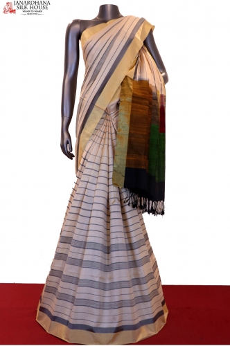 Exclusive Hand Woven Pure Soft Silk Saree