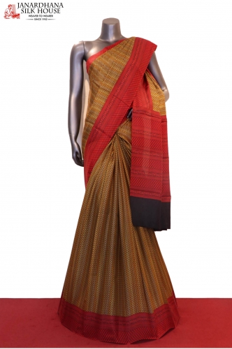 Traditional Prints Pure Printed Silk Saree