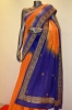 SSJG00930-Designer Party Wear Crepe Saree