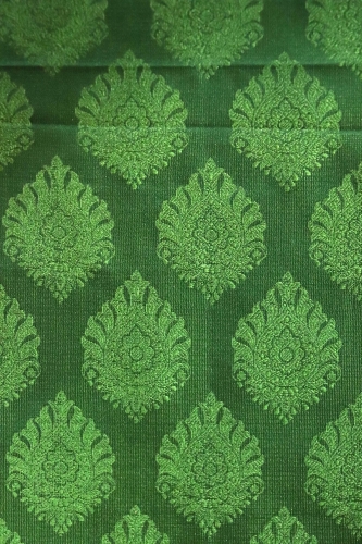 Handloom Exlcusive Pure Silk Jamawar Fabric W-44-45 Inches