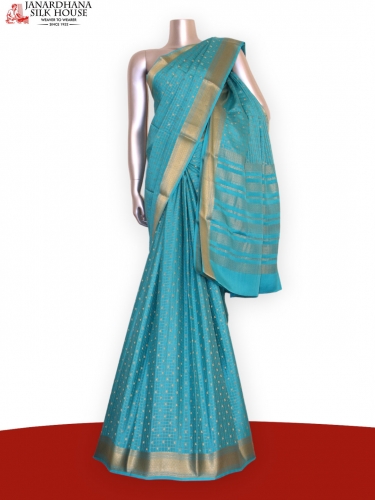 Pure Mysore Crepe Silk Saree
