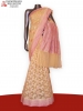 Designer Floral Banarasi Georgette Silk Saree