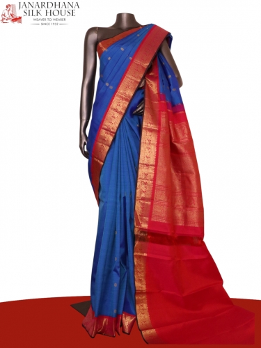 Pure Handloom Kanjeevaram Silk Saree