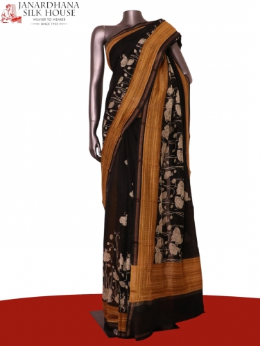 Exclusive Pure Chanderi Cotton Saree